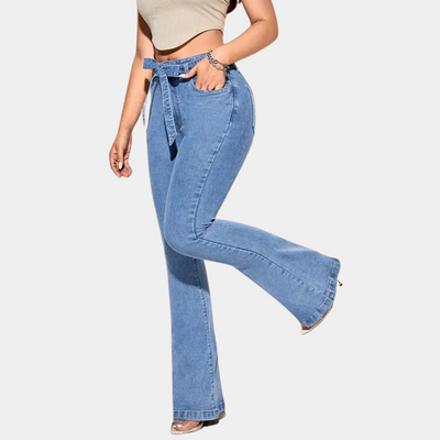 Beatrice™ Denim Jeans Flared Bukser Dame