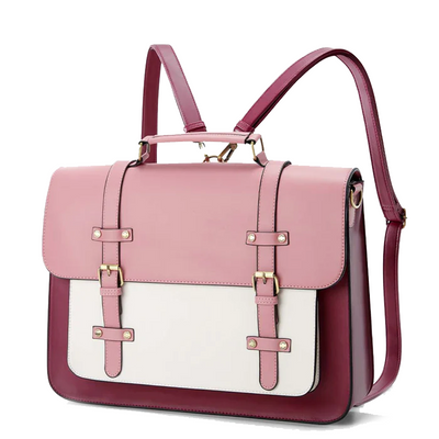 Zainetto Satchel Bicolore Chic - Stil og Alsidighed