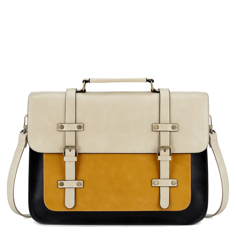 Zainetto Satchel Bicolore Chic - Stil og Alsidighed