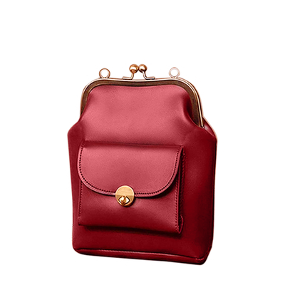 Vintage Skuldertaske med Snaplukning