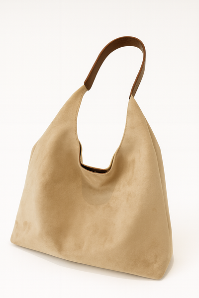 Alette | Stilfuld Ruskind Tote Taske