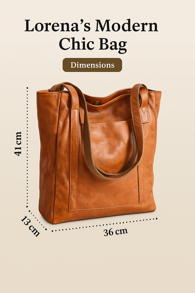 Lorraine's Modern Chic | Elegant Lædertaske