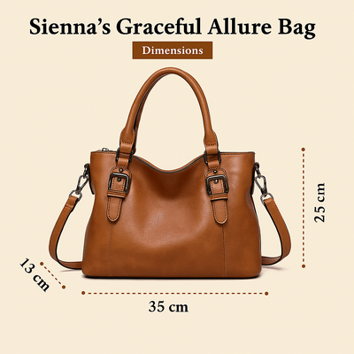 Allure Elegante di Sienna | Skuldertaske i Fin Læder
