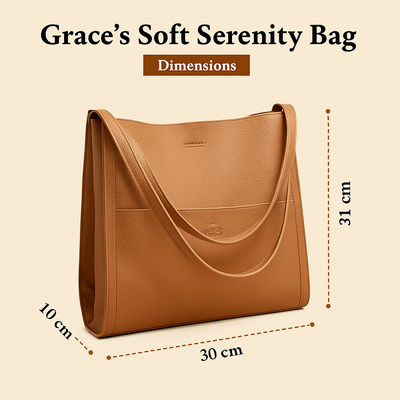 Serenità Morbida di Grace | Designer Læder Crossbody Taske
