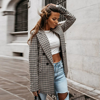 Karina | Ternet Blazer Til Dame