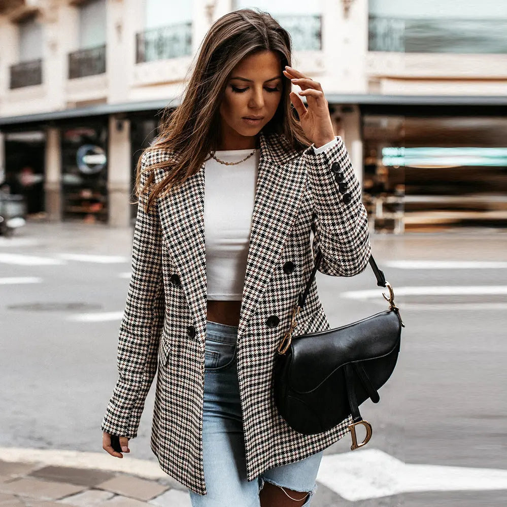 Karina | Ternet Blazer Til Dame