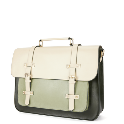 Zainetto Satchel Bicolore Chic - Stil og Alsidighed