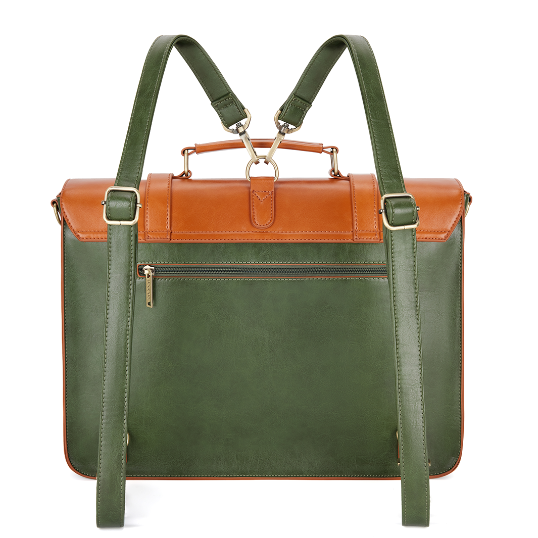 Zainetto Satchel Bicolore Chic - Stil og Alsidighed