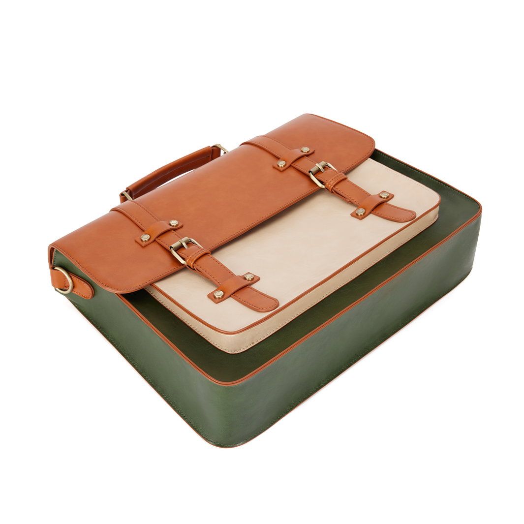 Zainetto Satchel Bicolore Chic - Stil og Alsidighed