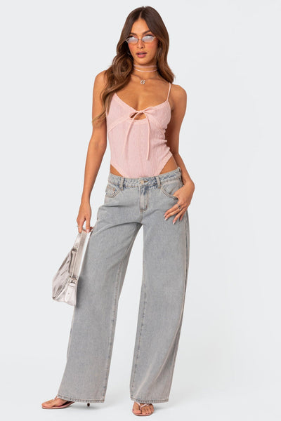 Lena | Denim Jeans Chic Bukser Dame