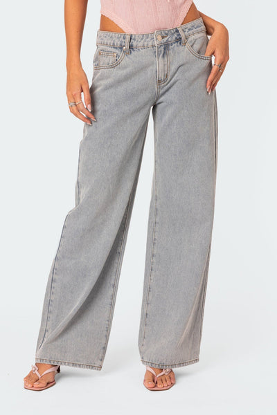 Lena | Denim Jeans Chic Bukser Dame