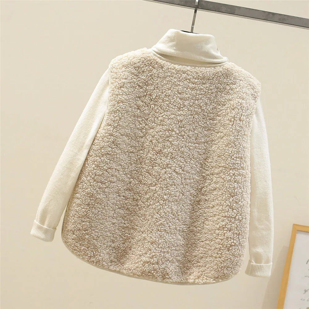 Luna® | Varm cardigan til efterår & vinter – Fleece Dame