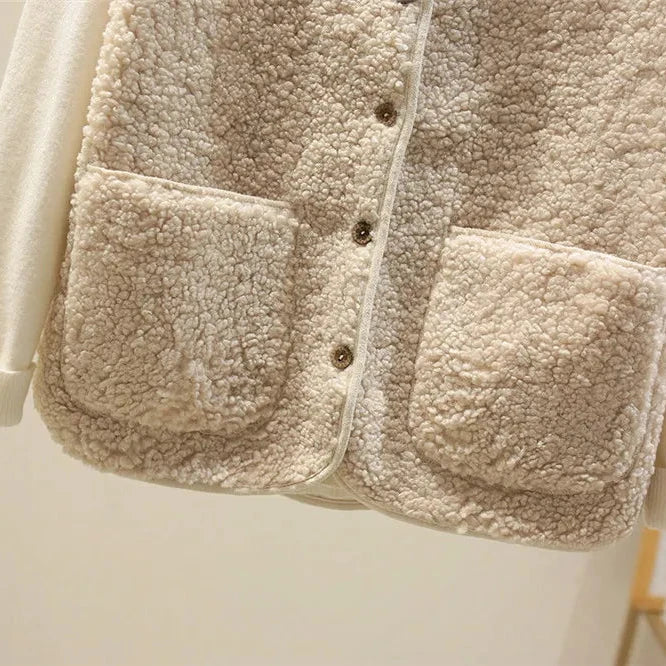 Luna® | Varm cardigan til efterår & vinter – Fleece Dame