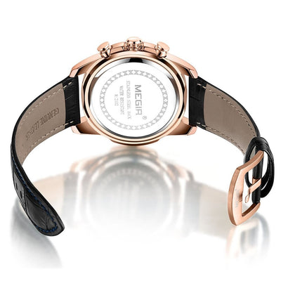 Luksus Militær Chronograf Sportsur
