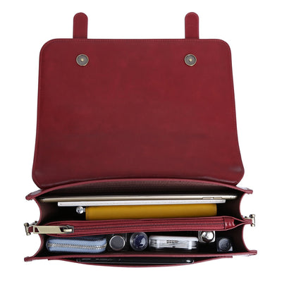 Satchel med Sløjfedetalje - Tidløs Elegance i Sort og Grå