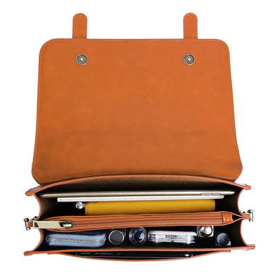 Satchel med Sløjfedetalje - Tidløs Elegance i Sort og Grå