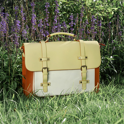 Zainetto Satchel Bicolore Chic - Stil og Alsidighed