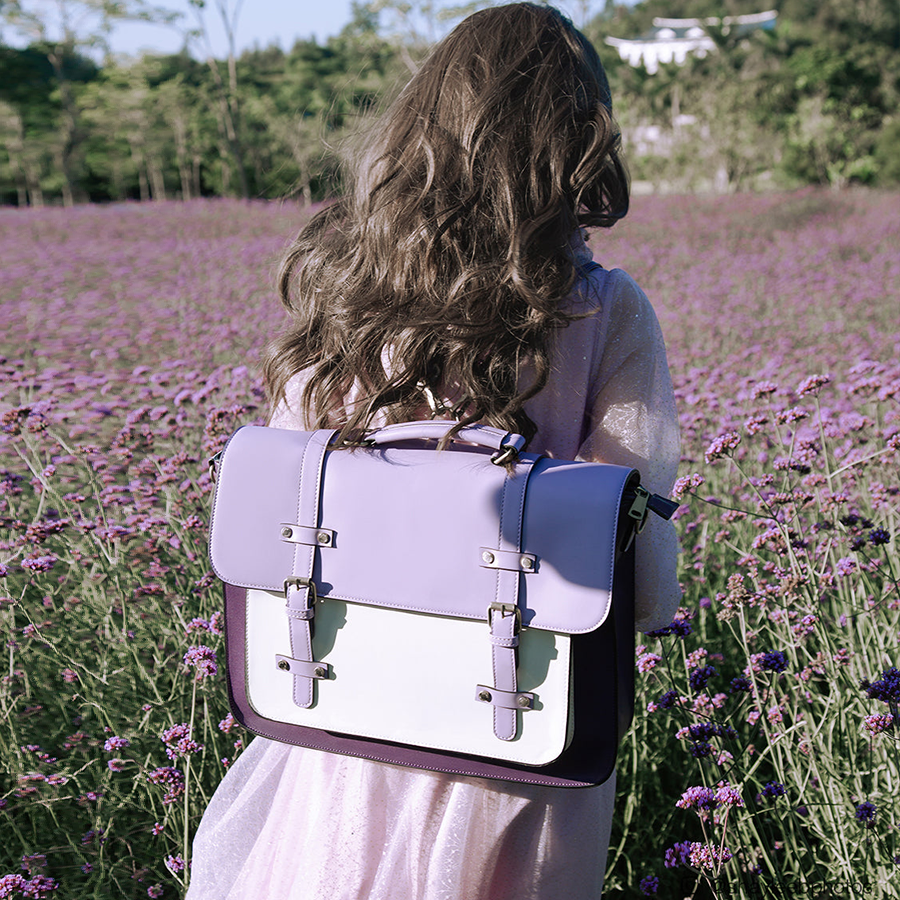 Zainetto Satchel Bicolore Chic - Stil og Alsidighed