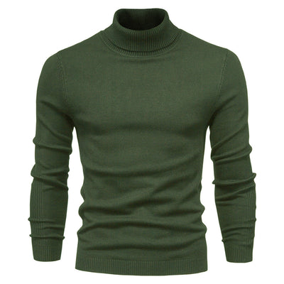 Blaine | Klassisk herre rullekrave trøje – elegant uld sweater