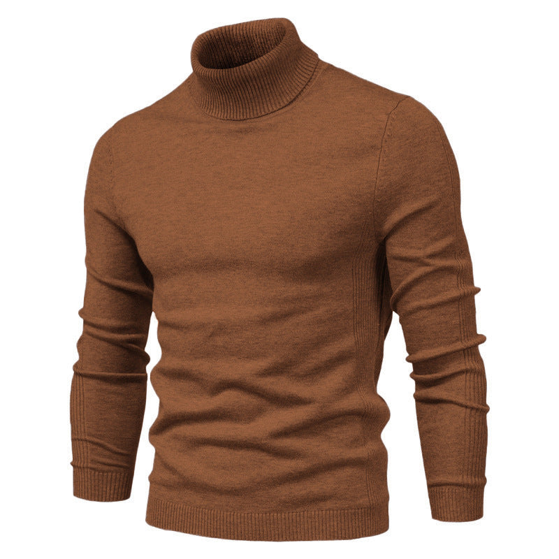 Blaine | Klassisk herre rullekrave trøje – elegant uld sweater