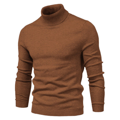 Blaine | Klassisk herre rullekrave trøje – elegant uld sweater