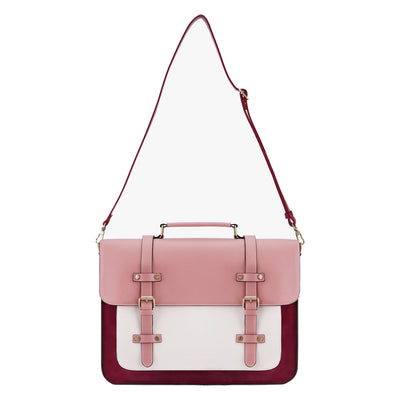 Zainetto Satchel Bicolore Chic - Stil og Alsidighed