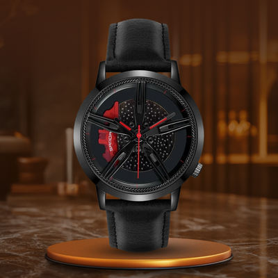 Roterende Hub Ur Quartz Ur