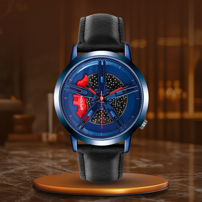 Roterende Hub Ur Quartz Ur