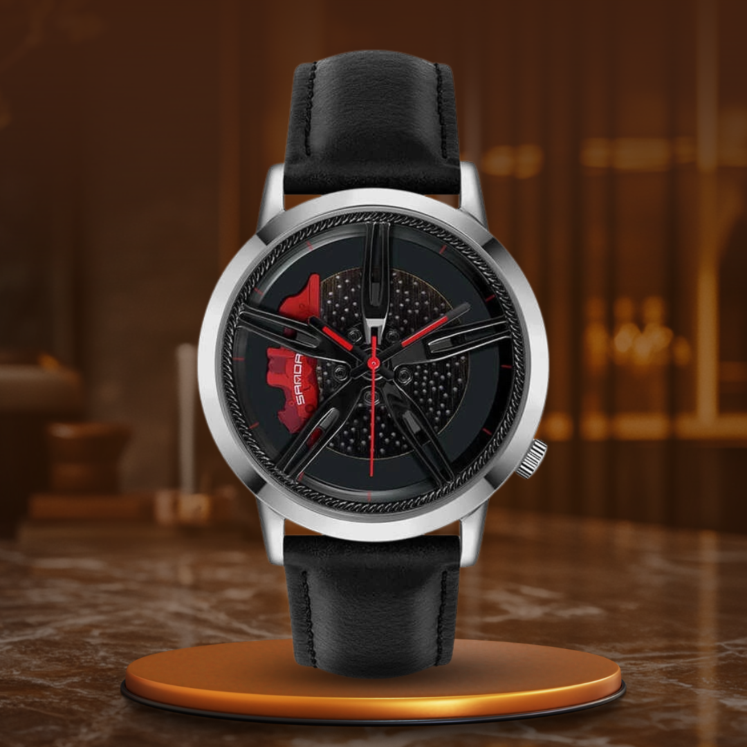 Roterende Hub Ur Quartz Ur