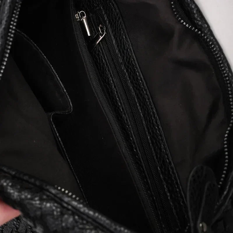 Borsa Hobo i Vævet Læder - Den Tidløse Håndværkskunst fra Liva