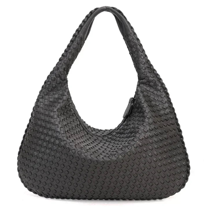 Borsa Hobo i Vævet Læder - Den Tidløse Håndværkskunst fra Liva