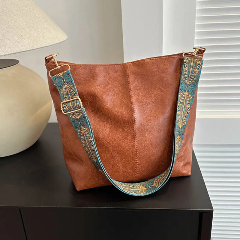 Chelsey Vintage Charme | Skuldertaske i Læder