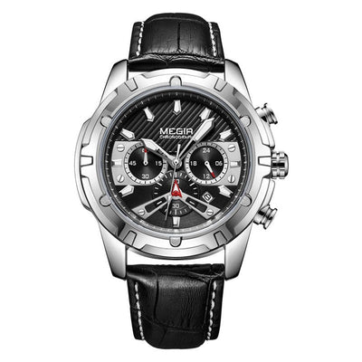 Luksus Militær Chronograf Sportsur