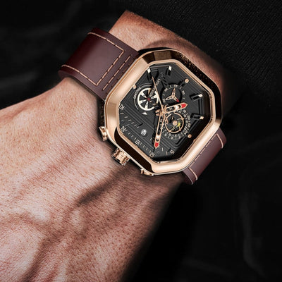 Luksus Kvarts Chronograf Ur