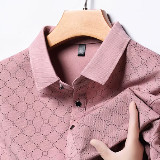 Åndbar og afslappet luksus-poloshirt - Parsido