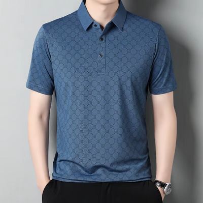 Åndbar og afslappet luksus-poloshirt - Parsido