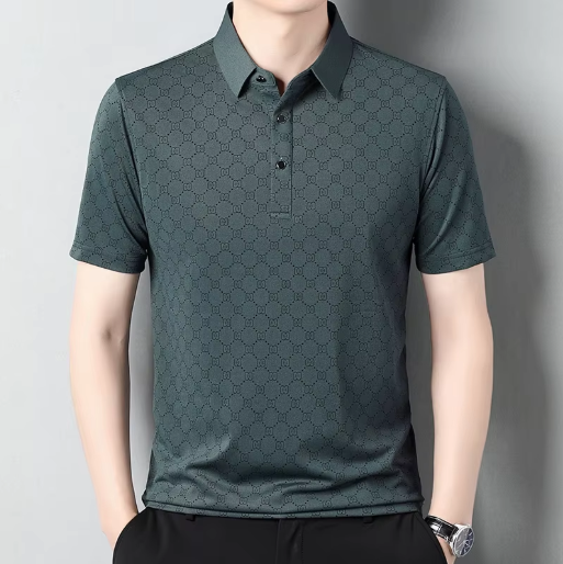 Åndbar og afslappet luksus-poloshirt - Parsido