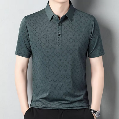 Åndbar og afslappet luksus-poloshirt - Parsido