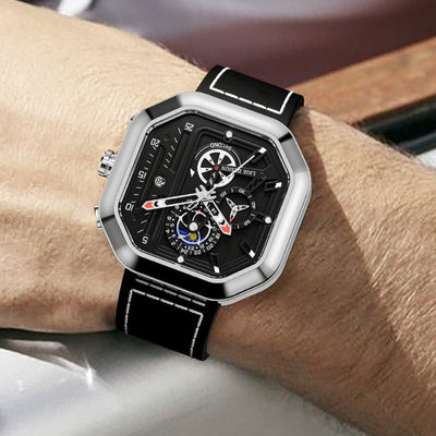 Luksus Kvarts Chronograf Ur