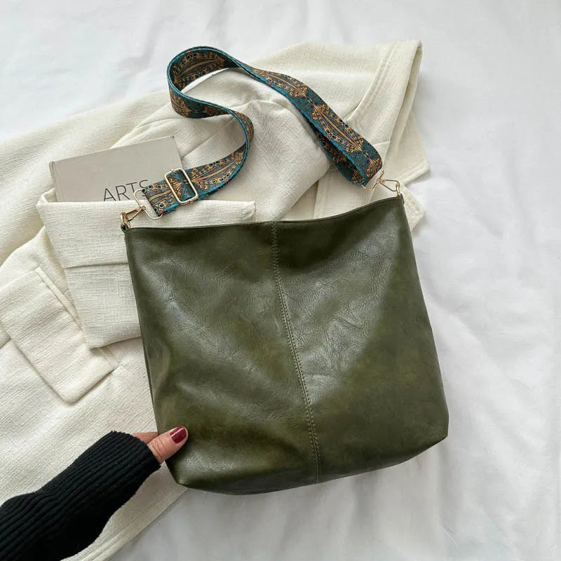 Chelsey Vintage Charme | Skuldertaske i Læder