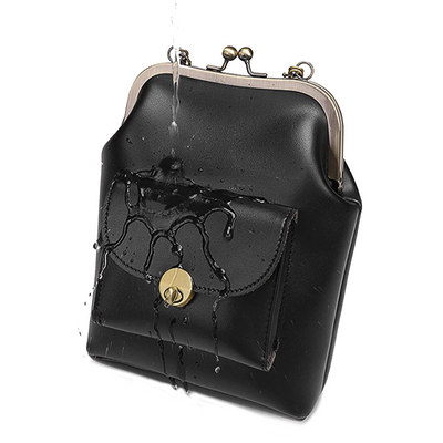 Vintage Skuldertaske med Snaplukning