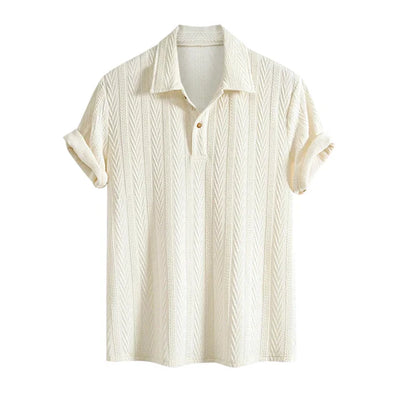 Casual Luxe Jacquard Polo - Parsido
