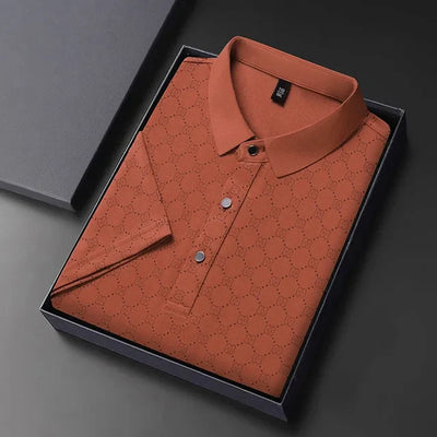 Åndbar og afslappet luksus-poloshirt - Parsido