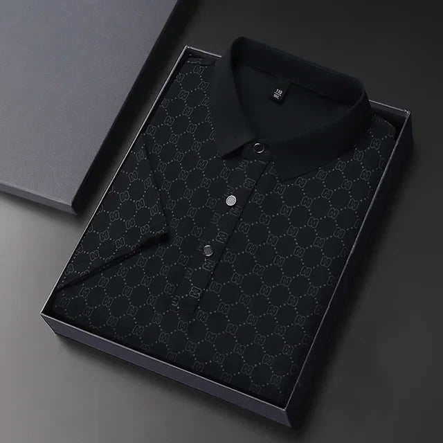 Åndbar og afslappet luksus-poloshirt - Parsido