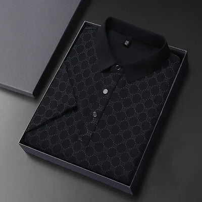 Åndbar og afslappet luksus-poloshirt - Parsido