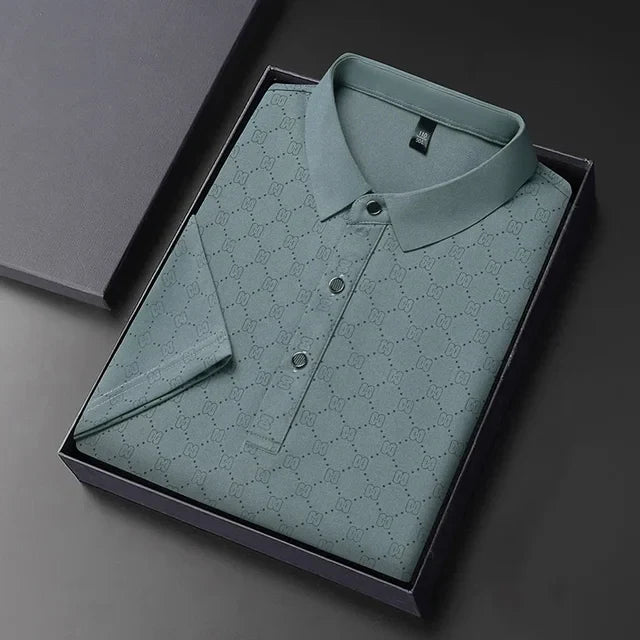Åndbar og afslappet luksus-poloshirt - Parsido