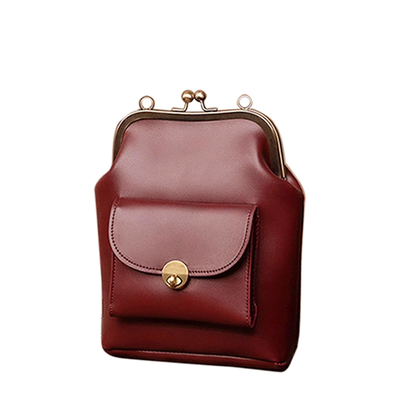 Vintage Skuldertaske med Snaplukning