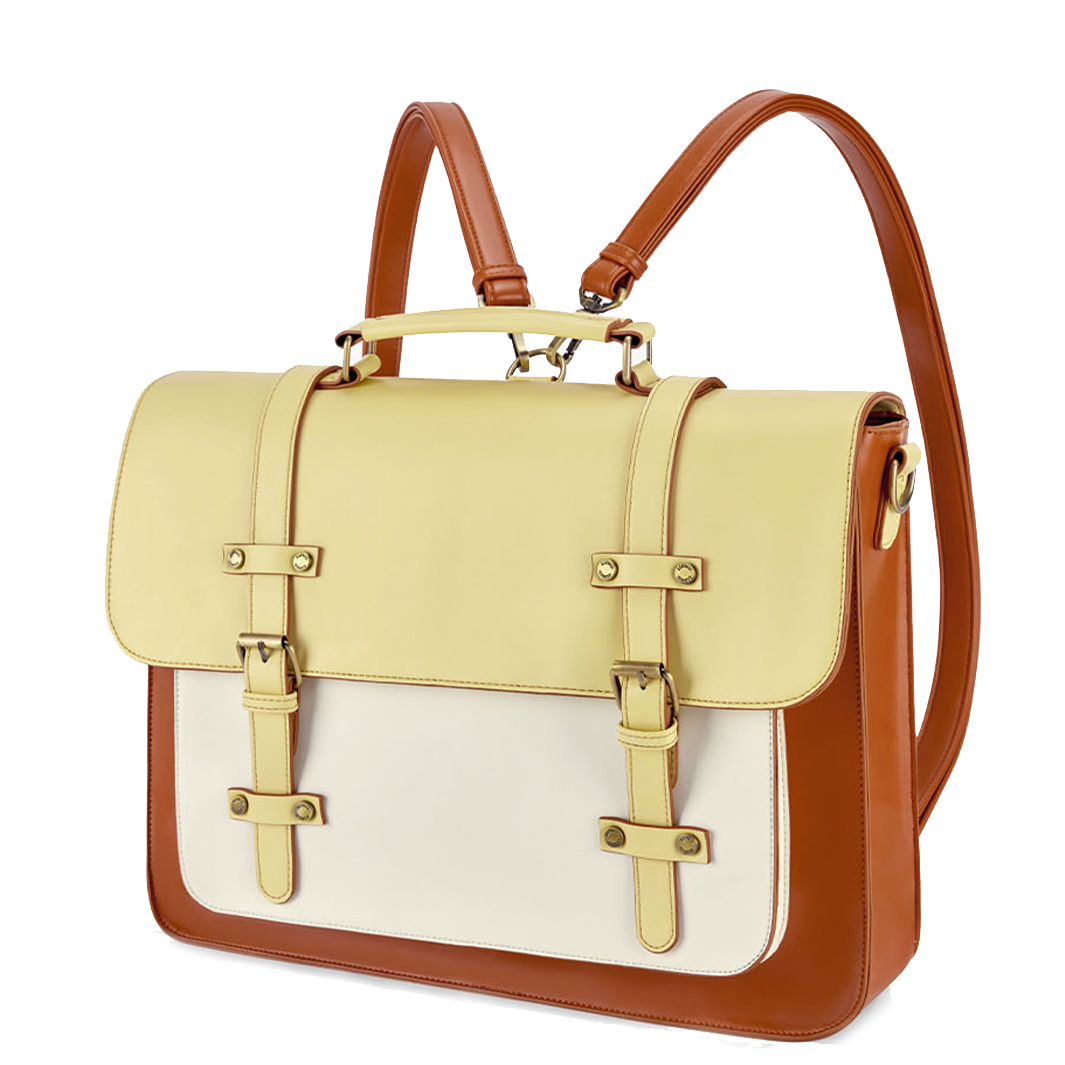 Zainetto Satchel Bicolore Chic - Stil og Alsidighed
