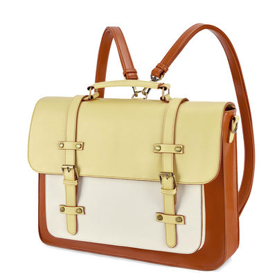 Zainetto Satchel Bicolore Chic - Stil og Alsidighed