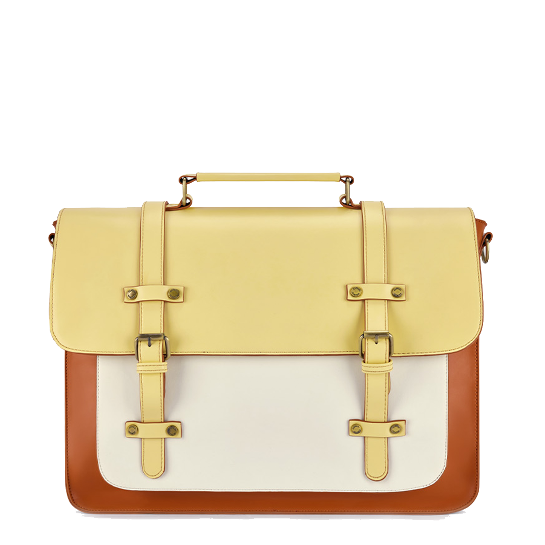 Zainetto Satchel Bicolore Chic - Stil og Alsidighed